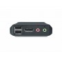 ATEN Switch USB DisplayPort Cabo KVM de 2 portas com seletor de porta remota