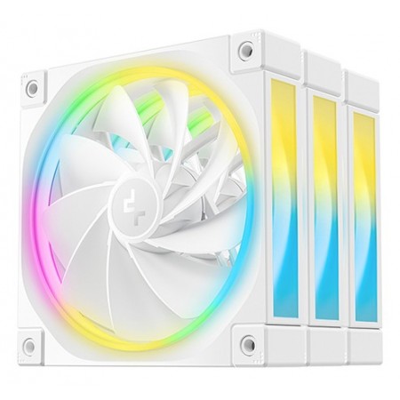 DeepCool FL12R WH-3 IN 1 Caixa de computador Ventoinha 12 cm Branco 3 unidade(s)