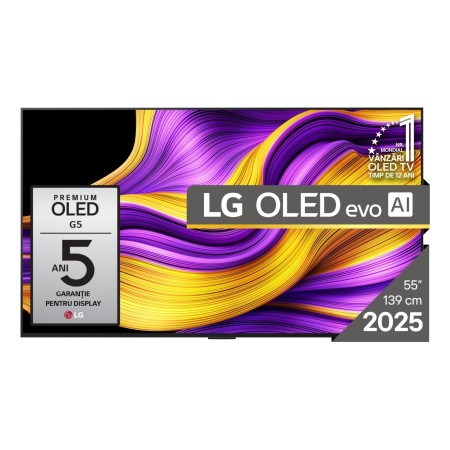 LG OLED evo AI OLED55G51LW TV 139,7 cm (55") 4K Ultra HD Smart TV Wi-Fi Preto