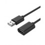 UNITEK Y-C417GBK USB cable USB 2.0 3 m USB A Black