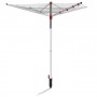 Outdoor Clothes Drying Rack Vileda Sun Lift Compact 168250 Black, White Aluminium 40 m