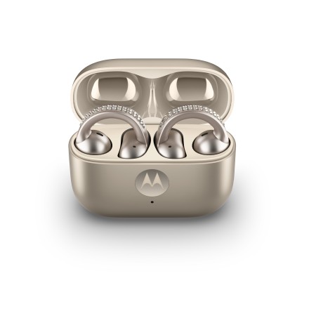 Motorola moto buds loop Auscultadores Sem fios Gancho de orelha Chamadas Música Desporto Dia-a-dia Bluetooth Bege