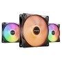 be quiet! LIGHT WINGS LX 120mm PWM High Speed 3-Pack Black Case per computer Ventilatore 12 cm Nero 3 pz
