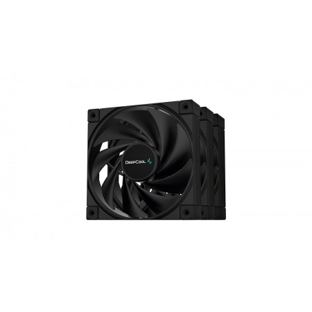 DeepCool FK120-3 in 1 Processador Ventoinha 12 cm Preto 3 unidade(s)