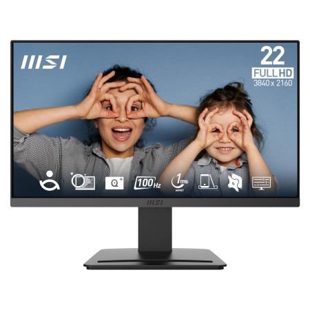MSI PRO MP223 E2 monitor de ecrã 54,5 cm (21.4") 1920 x 1080 pixels Full HD LED Preto