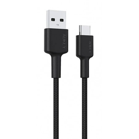 AUKEY CB-CD30 USB cable 0.9 m USB A USB C Black