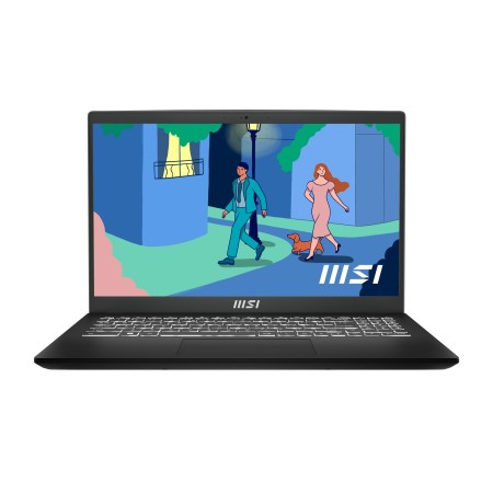 MSI Modern 15 B12MO-640PL Intel® Core™ i5 i5-1235U Computador portátil 39,6 cm (15.6") Full HD 16 GB DDR4-SDRAM 512 GB SSD