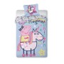 Baby Peppa Pig bedding 002 140x200cm + pillow 70x90cm