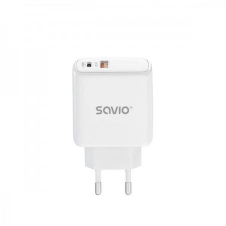 SAVIO LA-06 USB Type A & Type C Quick Charge Power Delivery 3.0 Indoor