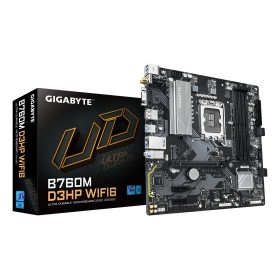 GIGABYTE B760M D3HP WIFI6 Motherboard - Supports Intel Core 14th Gen CPUs, 4+1+1 Phases Digital VRM, up to 5600MHz DDR5, 2xPCIe GIGABYTE B760M D3HP WIFI6 motherboard Intel B760 Express LGA 1700 micro ATX