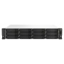 QNAP TS-1264U-RP NAS Rack (2U) Intel® Celeron® 8 GB DDR4 0 TB QNAP QTS Alumínio, Preto