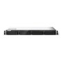 QNAP TS-435XEU NAS Rack (1U) Marvell CN9131 4 GB DDR4 0 TB QNAP QTS Preto, Cinzento