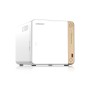 QNAP TS-462-4G servidor NAS e de armazenamento Tower Intel® Celeron® N4505 4 GB DDR4 0 TB QNAP QTS Branco