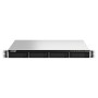 QNAP TS-464U NAS Rack (1U) Intel® Celeron® N5095 8 GB DDR4 0 TB QNAP Turbo System Alumínio, Preto