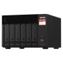 QNAP TS-673A-SW5T servidor NAS e de armazenamento Tower Ryzen Embedded V1500B 8 GB DDR4 0 TB QNAP QTS Preto