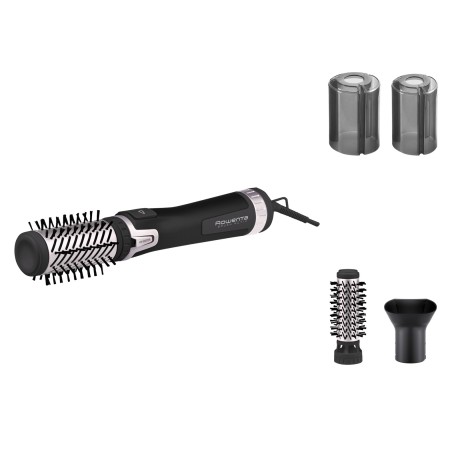 Rowenta Brush Activ' Dry & Style CF9550 Escova de ar quente Quente Preto 1000 W 1,8 m
