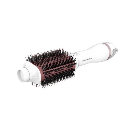 Rowenta CF6135F0 utensílio penteado Escova de ar quente Rosa, Branco