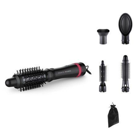 Rowenta Express Style CF634LF0 utensílio penteado Escova de ar quente Quente Preto, Vermelho 800 W 1,8 m