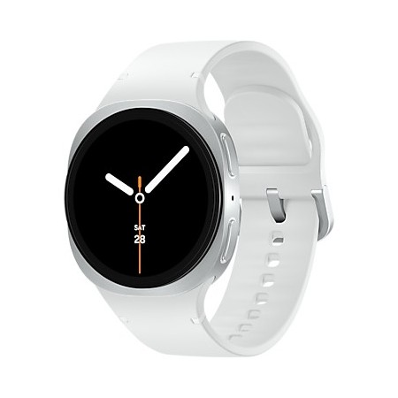 Samsung Galaxy Watch 8 3,3 cm (1.3") AMOLED 40 mm Digital 438 x 438 pixels Ecrã táctil Prateado Wi-Fi GPS