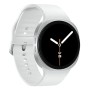 Samsung Galaxy Watch 8 3,81 cm (1.5") AMOLED 44 mm Digital 480 x 480 pixels Ecrã táctil Prateado Wi-Fi GPS