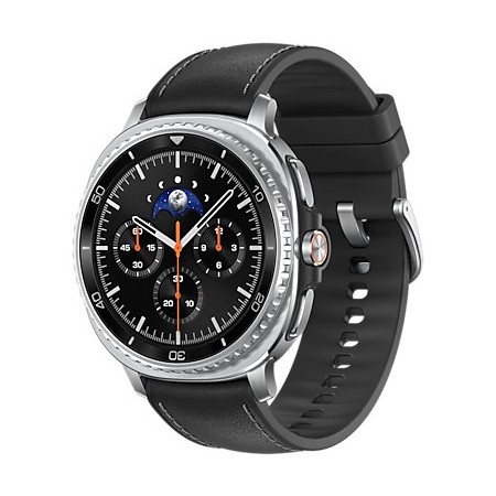 Samsung Galaxy Watch 8 Classic 3,3 cm (1.3") AMOLED 46 mm Digital 438 x 438 pixels Ecrã táctil Prateado Wi-Fi GPS