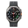 Samsung Galaxy Watch Ultra 3,81 cm (1.5") AMOLED 47 mm Digital 480 x 480 pixels Ecrã táctil 4G Prateado, Titânio Wi-Fi GPS