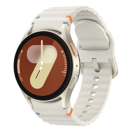 Samsung Galaxy Watch7 3,3 cm (1.3") AMOLED 40 mm Digital 432 x 432 pixels Ecrã táctil 4G Creme Wi-Fi GPS