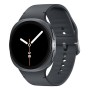 Samsung Galaxy Watch 8 3,81 cm (1.5") AMOLED 44 mm Digital 480 x 480 pixels Ecrã táctil Prateado Wi-Fi GPS
