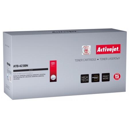 Activejet ATB-423BN toner (replacement for Brother TN-423BK- Supreme- 6500 pages- black)