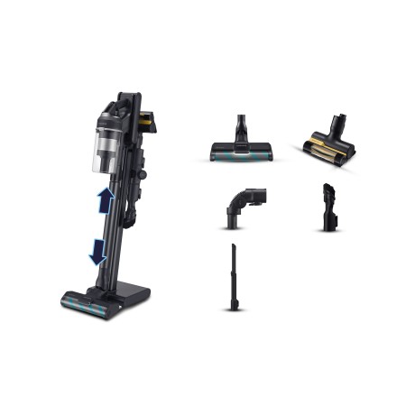 Samsung VS20C955CTK Aspirador vertical 2 em 1 Bateria Seco Sem bolsa 580 W Preto