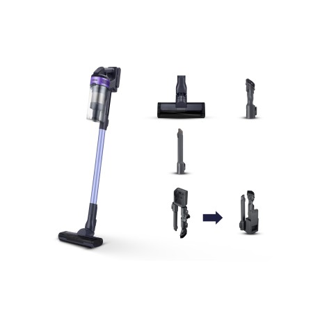 Samsung VS15A6031R4 Aspirador Bateria Seco Sem bolsa 0,8 l Preto