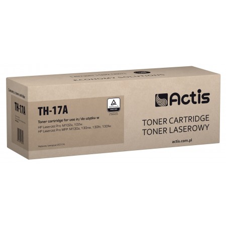 Actis TH-17A toner (replacement for HP 17A CF217A- Standard- 1600 pages- black)