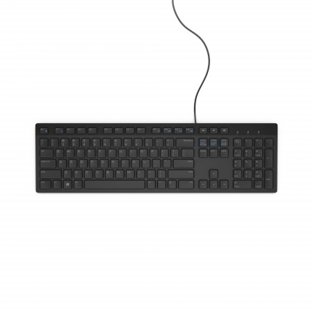 DELL KB216 teclado Universal USB QWERTY Estados Unidos (Internacional) Preto