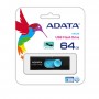 ADATA UV220 unidade de memória USB 64 GB USB Type-A 2.0 Preto, Azul