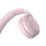 Sony WHCH520P.CE7 auscultador Auscultadores Sem fios Fita de cabeça Chamadas Música USB Type-C Bluetooth Rosa