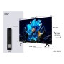 TCL P79K 55P79K TV 139,7 cm (55") 4K Ultra HD Smart TV Wi-Fi Metálico 430 cd m²