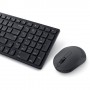 DELL KM555 teclado Rato incluído Universal RF Wireless + Bluetooth QWERTY Estados Unidos (Internacional) Preto