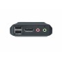 ATEN Switch USB DisplayPort Cabo KVM de 2 portas com seletor de porta remota