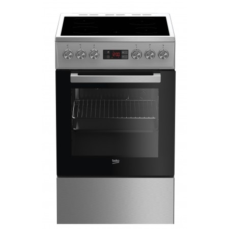 Beko FSM57300GX Fogão independente Eléctrico Cerâmica Aço inoxidável