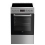 Beko FSM57300GX Fogão independente Eléctrico Cerâmica Aço inoxidável