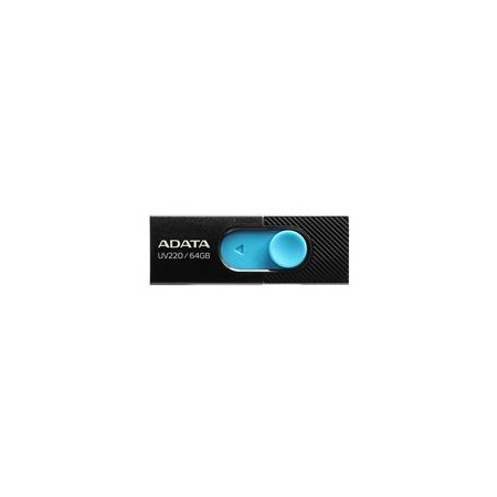 ADATA UV220 USB flash drive 64 GB USB Type-A 2.0 Black, Blue