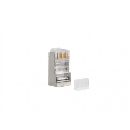 Lanberg PLS-6000 wire connector RJ-45 Stainless steel, Transparent