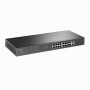 TP-Link TL-SG1218MP switch de rede Não-gerido Gigabit Ethernet (10 100 1000) Power over Ethernet (PoE) 1U Preto