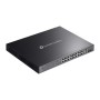 TP-Link Omada ES228GMP switch de rede Gerido L2 Gigabit Ethernet (10 100 1000) Power over Ethernet (PoE) Preto