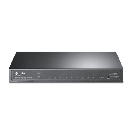 TP-Link JetStream TL-SG2210P switch de rede Gerido L2 L4 Gigabit Ethernet (10 100 1000) Power over Ethernet (PoE) Preto