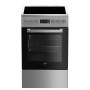 Beko FSM57300GX Freestanding cooker Ceramic Stainless steel A