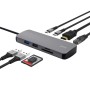 Trust 25672 hub de interface USB Type-C Cinzento