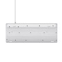 Trust GXT 833W THADO teclado Jogos USB QWERTY Inglês (Estados Unidos) Branco