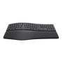 Trust Keyra teclado Casa Escritório RF Wireless + Bluetooth QWERTY Estados Unidos (Internacional) Preto