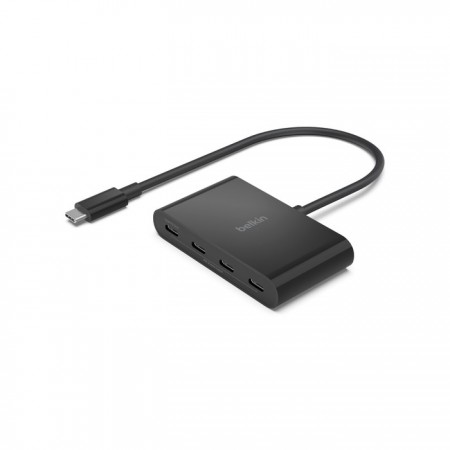 Belkin AVC018BTBK interface hub USB Type-C 10000 Mbit/s Black